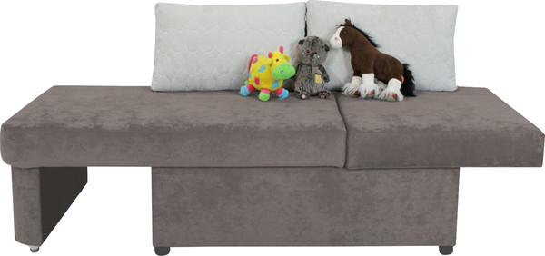 Изображение товара Тахта Аквилон Умка правая (бали 27 какао/бали 01 белый)