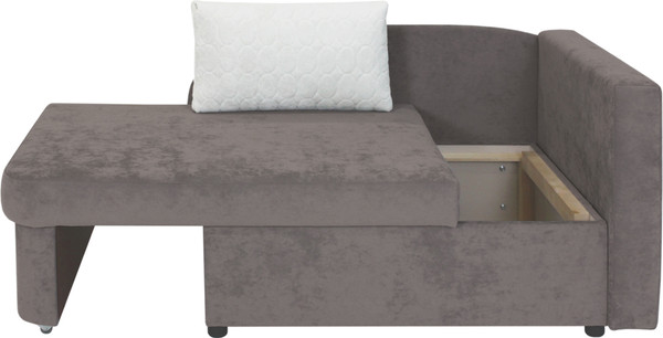 Изображение товара Тахта Аквилон Умка правая (бали 27 какао/бали 01 белый)