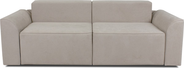 Изображение товара Диван Аквилон Честер НПБ тик-так 140 мм (альба 42 бежевый)