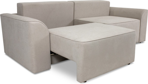 Изображение товара Диван Аквилон Честер НПБ тик-так 140 мм (альба 42 бежевый)