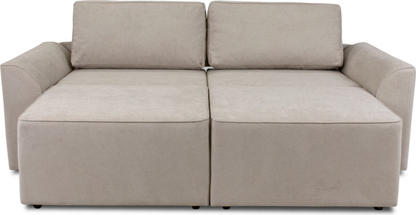 Изображение товара Диван Аквилон Честер НПБ тик-так 140 мм (альба 42 бежевый)