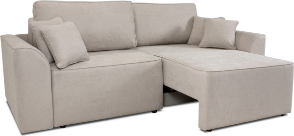 Изображение товара Диван Аквилон Честер НПБ тик-так 140 мм (альба 42 бежевый)