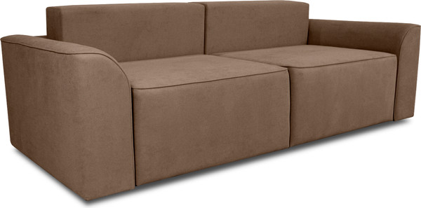 Изображение товара Диван Аквилон Честер НПБ тик-так 140 мм (альба 45 коричневый)