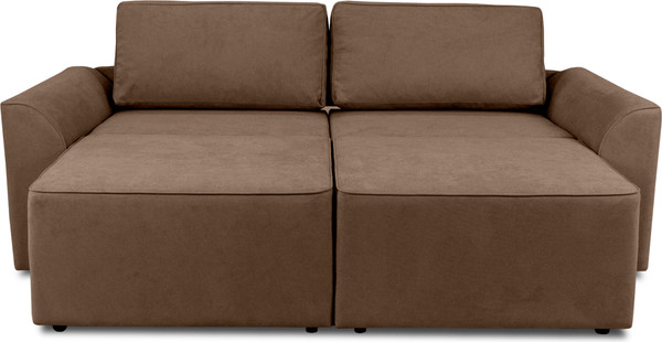 Изображение товара Диван Аквилон Честер НПБ тик-так 140 мм (альба 45 коричневый)
