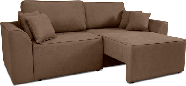 Изображение товара Диван Аквилон Честер НПБ тик-так 140 мм (альба 45 коричневый)