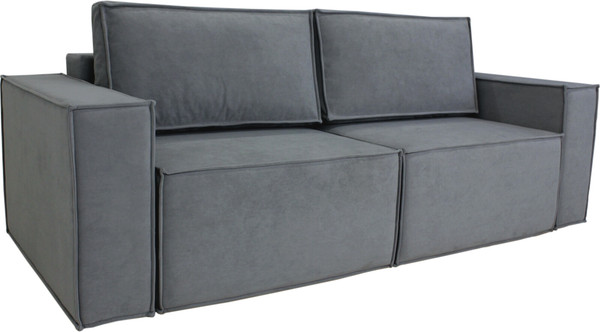 Изображение товара Диван Аквилон Куб НПБ тик-так 140 мм (бренди 23 темно-серый)