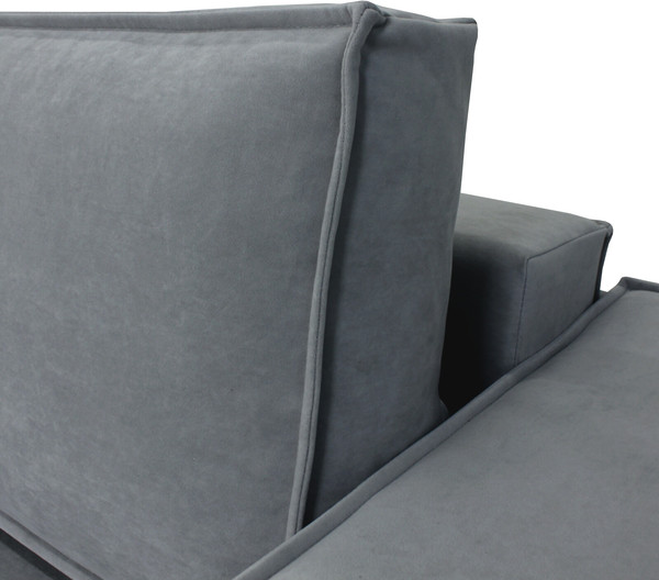 Изображение товара Диван Аквилон Куб НПБ тик-так 140 мм (бренди 23 темно-серый)