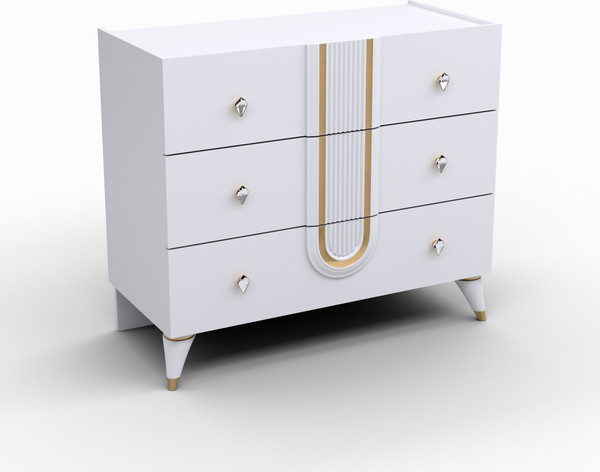 Изображение товара Комплект мебели для спальни Кастанье Монреаль-5 (белый)