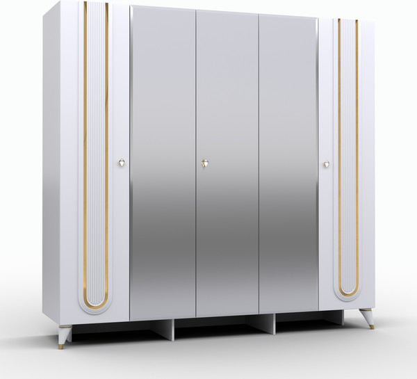 Изображение товара Комплект мебели для спальни Кастанье Монреаль-5 (белый)