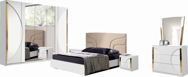 Изображение товара Комплект мебели для спальни Кастанье Каталея-5 (белый)