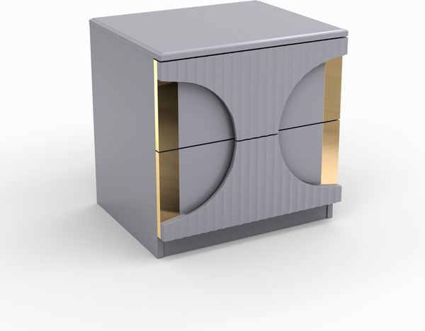 Изображение товара Комплект мебели для спальни Кастанье Каталея-5 (серый)