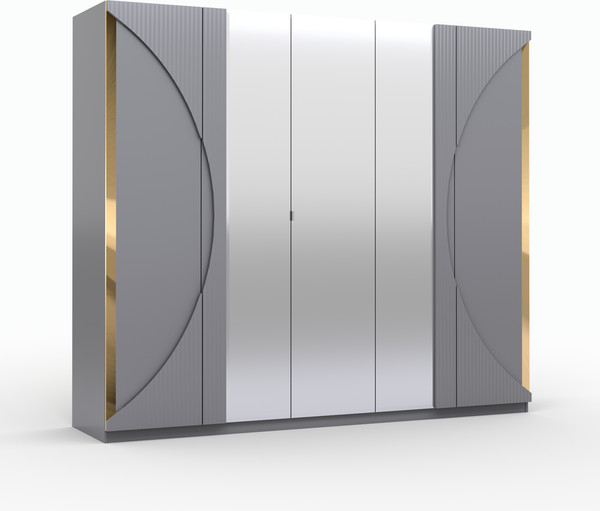 Изображение товара Комплект мебели для спальни Кастанье Каталея-5 (серый)