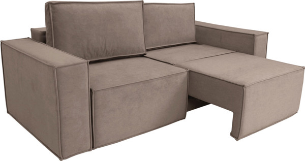 Изображение товара Диван Аквилон Куб НПБ тик-так 140 мм (бренди 05 коричневый)