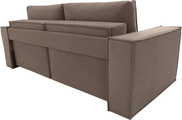 Изображение товара Диван Аквилон Куб НПБ тик-так 140 мм (бренди 05 коричневый)