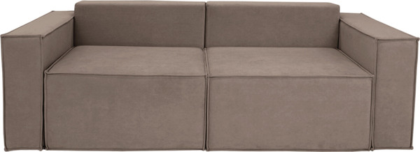 Изображение товара Диван Аквилон Куб НПБ тик-так 140 мм (бренди 05 коричневый)