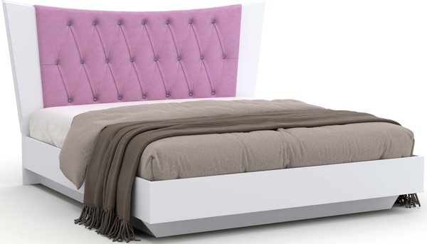 Изображение товара Двуспальная кровать Кастанье Теона-4 180см СП 030-02 (белый)