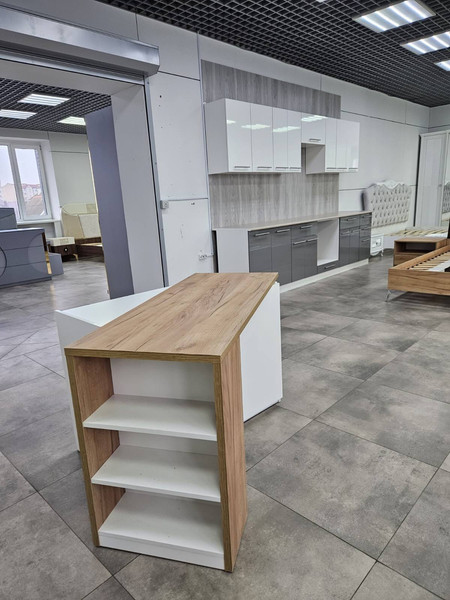 Изображение товара Тумба Кастанье Оптимус ОК 001-01 (белый/дуб крафт)