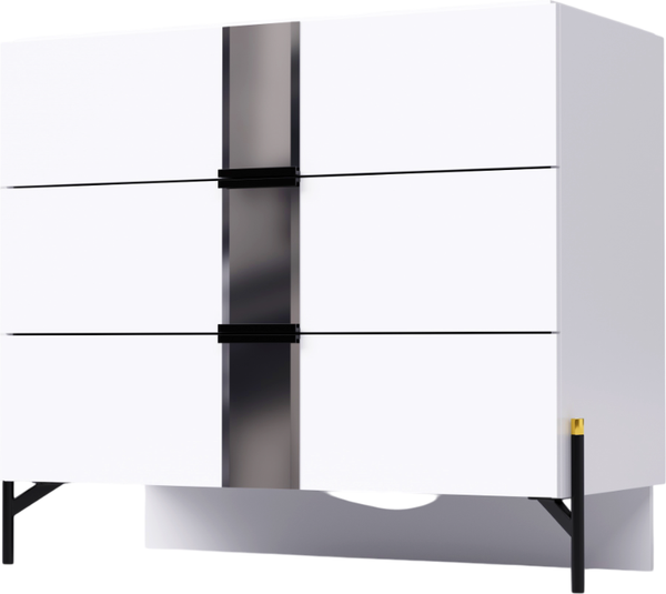 Изображение товара Комод Кастанье Дезире СК 004-06 (белый)