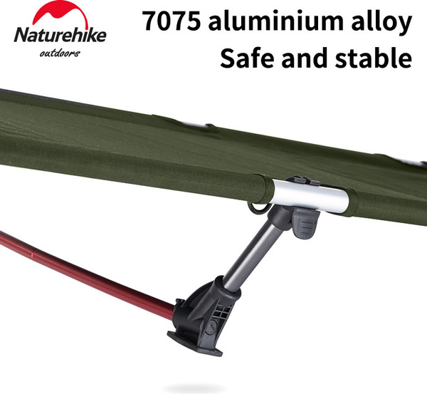 Изображение товара Раскладушка туристическая Naturehike XJC05 / NH20JJ001-AGR (темно-зеленый)