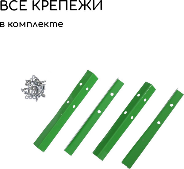 Изображение товара Грядка модульная GREENGO Оцинкованная 195x100x15см (зеленый)