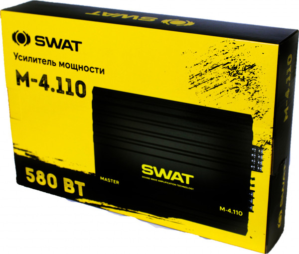 Изображение товара Автомобильный усилитель Swat M-4.110