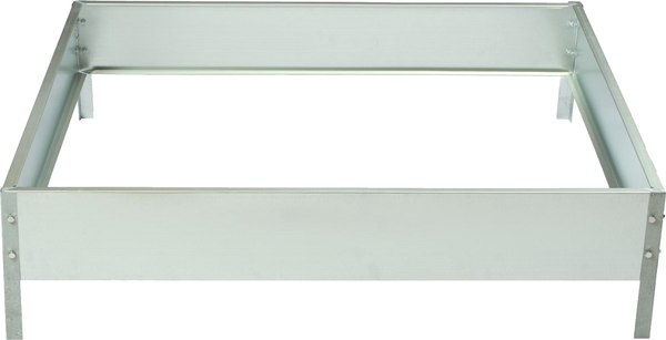 Изображение товара Грядка модульная GREENGO  Клумба оцинкованная Квадро 100x100x15