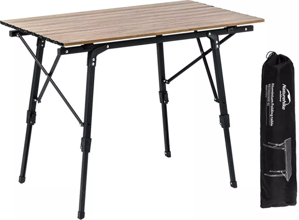 Изображение товара Стол складной Naturehike 90х52х68см / NH19Z003-D-WWG (темно-коричневый)