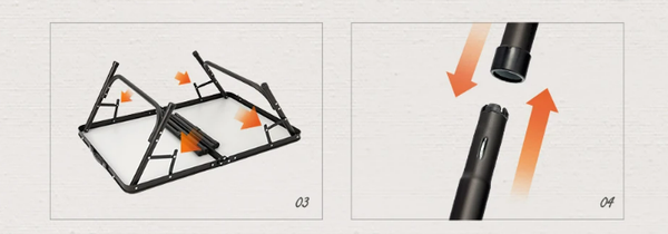 Изображение товара Стол складной Naturehike 90х60х37см / NH20JJ028-LWOOD (темно-коричневый)