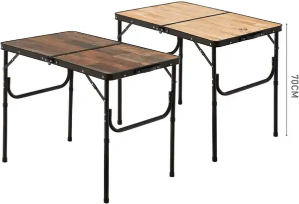 Изображение товара Стол складной Naturehike 90х60х37см / NH20JJ028-LWOOD (темно-коричневый)