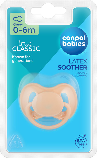 Изображение товара Пустышка Canpol Nude 6-18 мес. / 23/224_cre (кремовый)