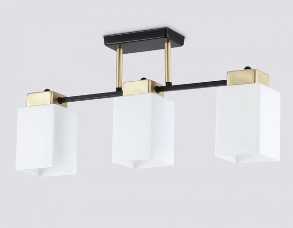 Изображение товара Люстра Ambrella TR303046/3 BK/GD (черный/золото)