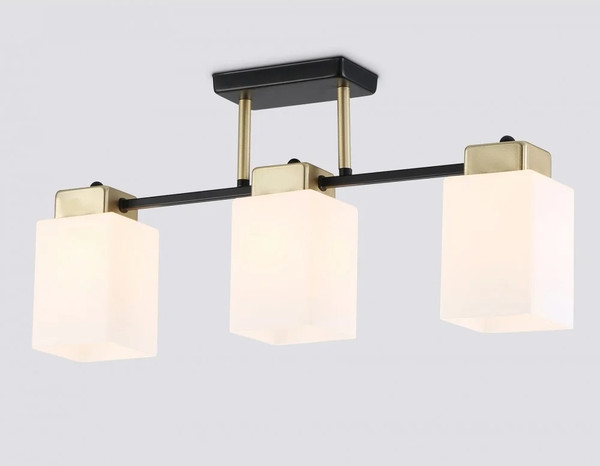 Изображение товара Люстра Ambrella TR303046/3 BK/GD (черный/золото)