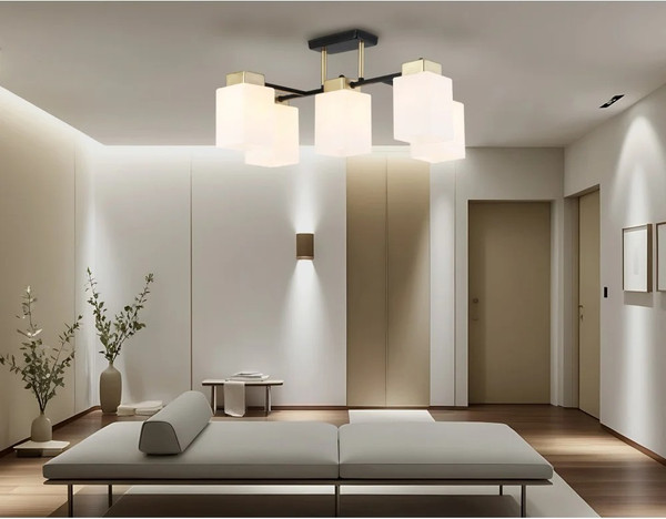 Изображение товара Люстра Ambrella TR303048/5 BK/GD (черный/золото)