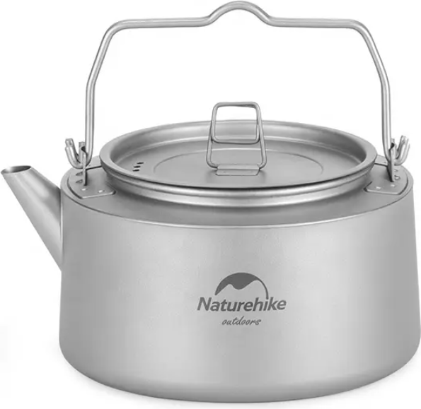 Изображение товара Чайник походный Naturehike NH21CJ007-1Ti (1л, титановый)