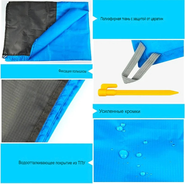 Изображение товара Туристический коврик Coyote C0007456D (оранжевый/серый)