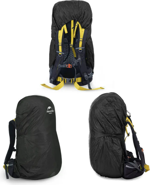 Изображение товара Чехол для рюкзака Naturehike NH19PJ041-L (L, черный)