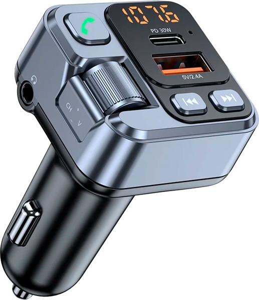 Изображение товара FM-модулятор Soft Drive 670800103A (серый)