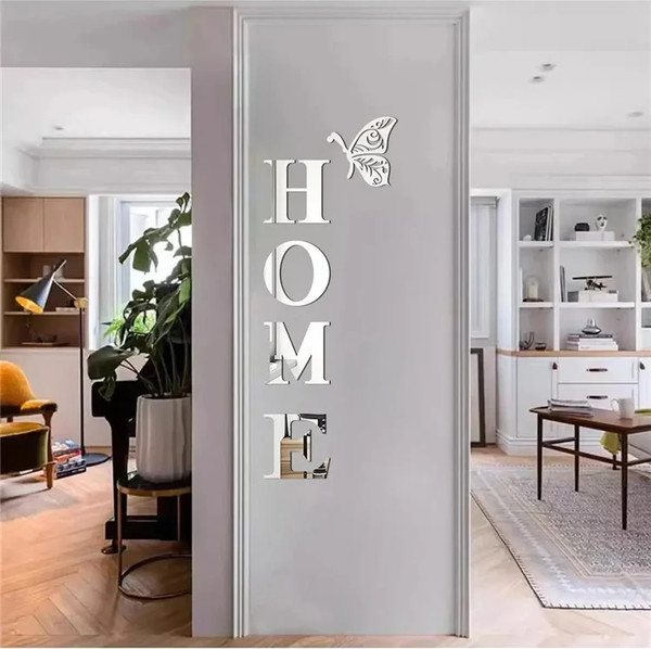 Изображение товара Наклейка на стену Sundays Home 6408000494A (серебристый)