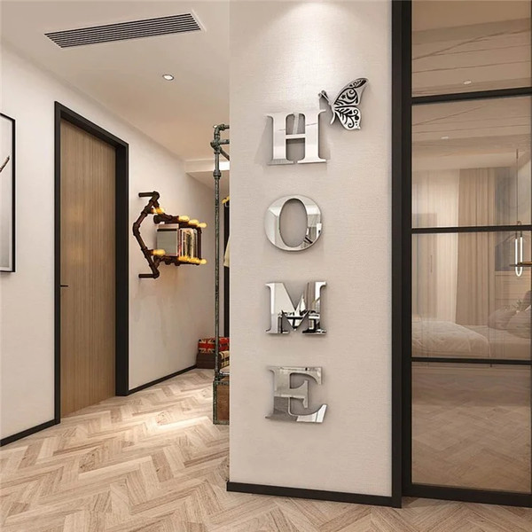Изображение товара Наклейка на стену Sundays Home 6408000494A (серебристый)