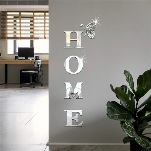 Изображение товара Наклейка на стену Sundays Home 6408000494A (серебристый)