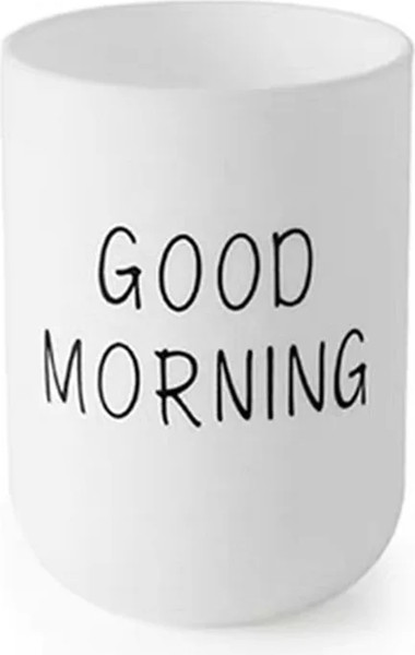 Изображение товара Стакан для зубной щетки и пасты Saniteco 6499002871B (белый)