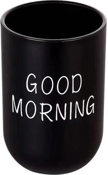 Изображение товара Стакан для зубной щетки и пасты Saniteco 6499002871A (черный)