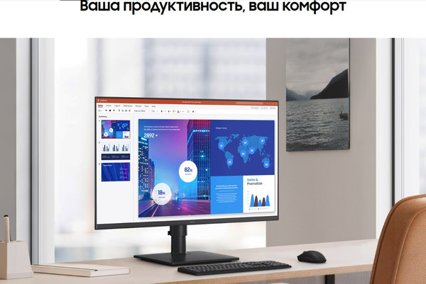 Изображение товара Монитор Samsung LS27D400GAIXCI