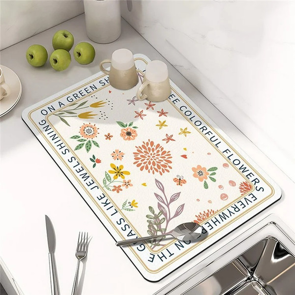 Изображение товара Коврик для сушки посуды Sundays Home 6499002876E