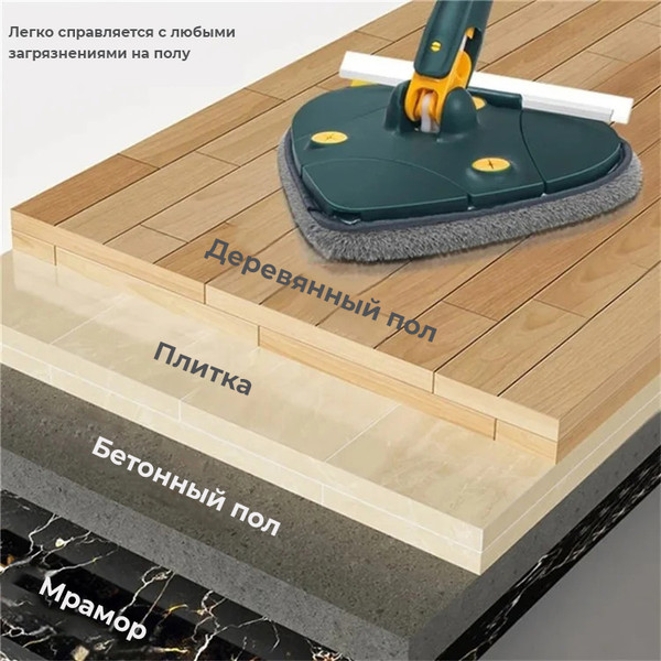 Изображение товара Швабра-моп Sundays Home 6499002891B (белый)