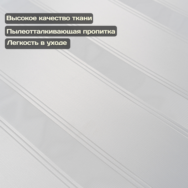 Изображение товара Рулонная штора Sundays Home Лайнс 85х160 (белый)