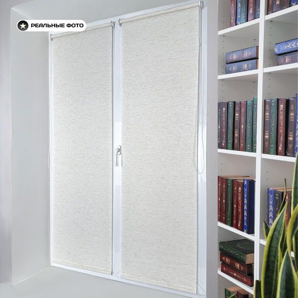 Изображение товара Рулонная штора Sundays Home Твид 85х160 (лен)