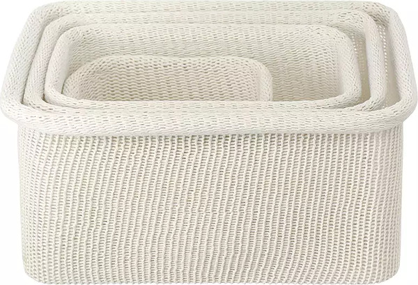 Изображение товара Набор корзин Bergenson Bjorn Sustainable Collection / BB000091 (4шт, молочный)