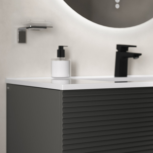 Изображение товара Тумба под умывальник IDDIS Bild BIL10G0i95 (темно-серый)