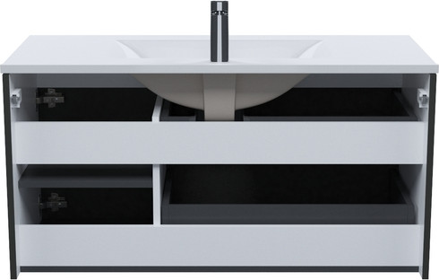 Изображение товара Тумба под умывальник IDDIS Bild BIL10G0i95 (темно-серый)